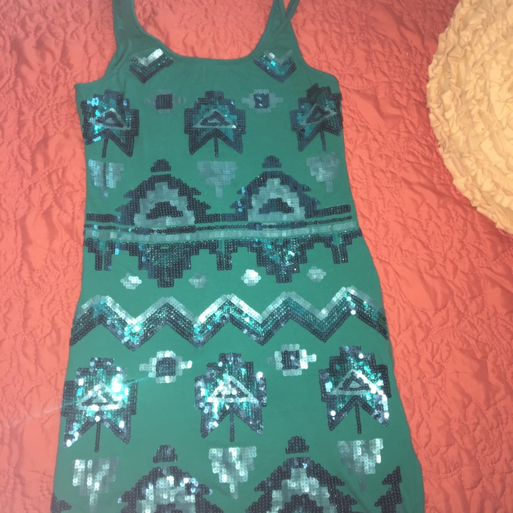 Aztec Bodycon Dress/ Wet Seal