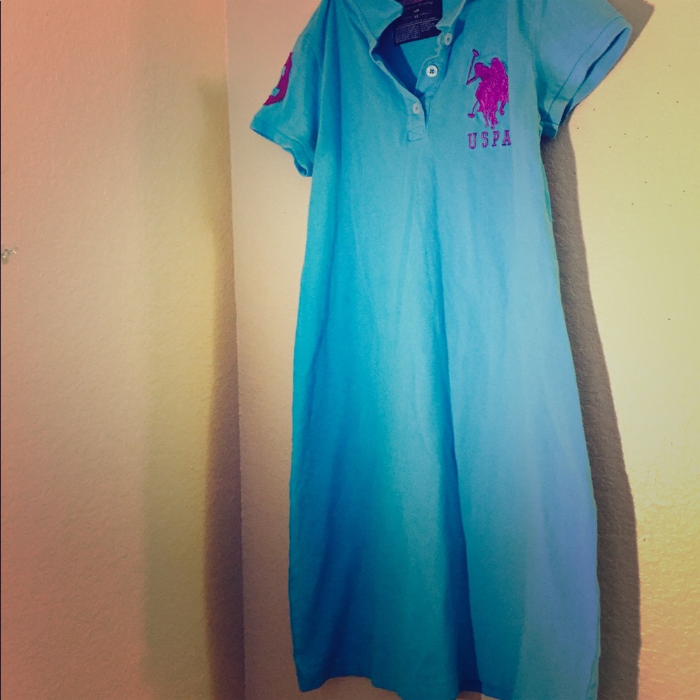 U.S. Polo Assn USPA polo shirt dress🌷