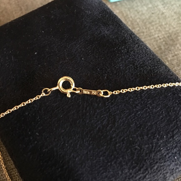 Authentic Tiffany 18k Gold necklace - Picture 3 of 4