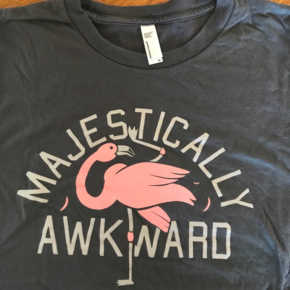 Funny flamingo t-shirt