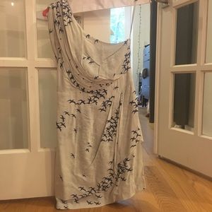 BCBG Generation one-shoulder cocktail dress