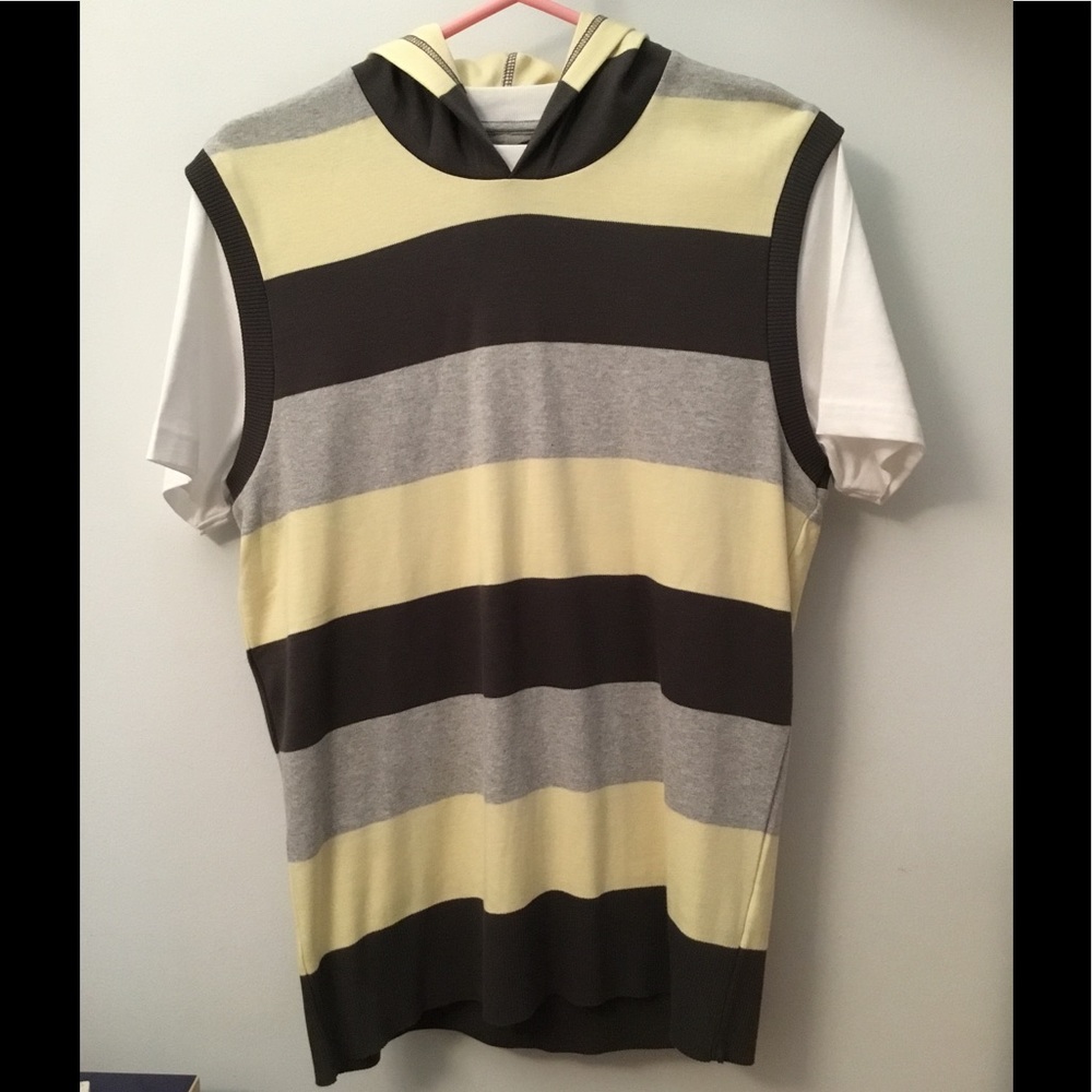 Next striped hoodie NWOT T shirt