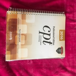 CPT current procedural terminology!