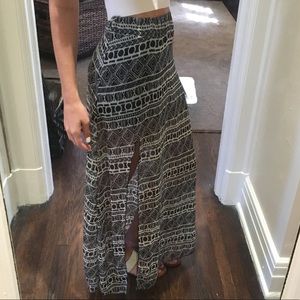 Brandy Melville Tribal Maxi Skirt