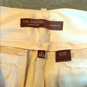 The limited Cassidy fit light grey pants.