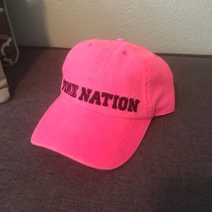 Pink hat