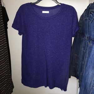 Galaxy purple boyfriend tee