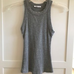FINAL PRICE! Ribbed Knit Zara Tank Top: NWOT