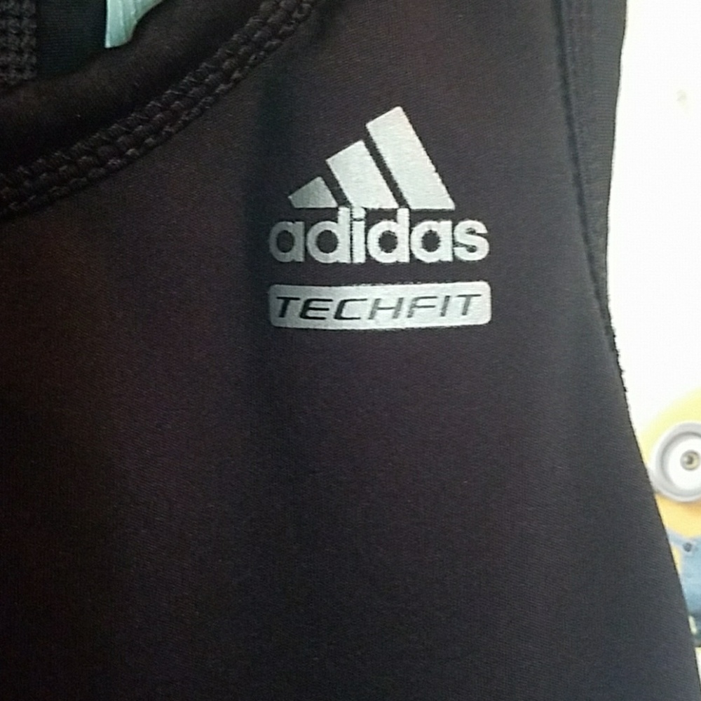 👟Adidas Black Racerback Tank👟 - Picture 2 of 2