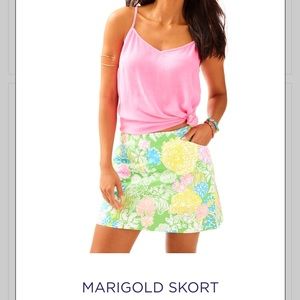 Lilly Pulitzer Marigold Skort - Size 4 NEW W TAGS