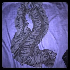 Scarf shade of dark blue