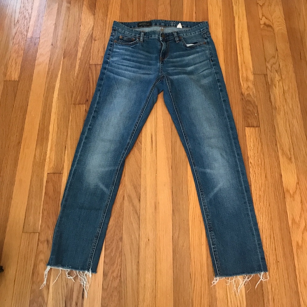 ‼️MAJOR SALE‼️ J Crew Matchstick Raw Hem