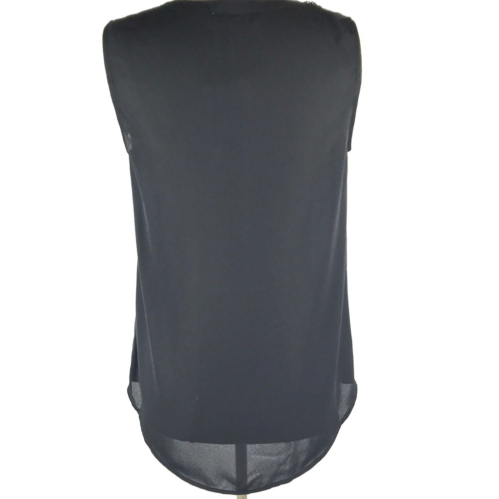 DR2 by Daniel Rainn - Sleeveless Lace Yolk Blouse - Picture 4 of 7