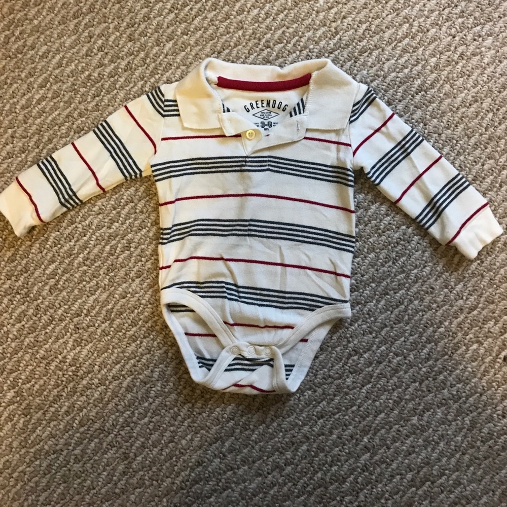 Thermal Baby Boy Long Sleeve Onesie