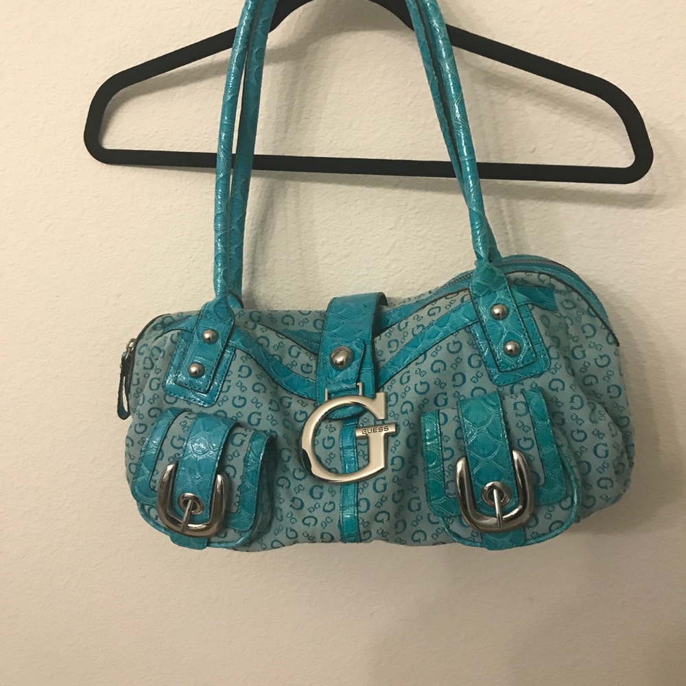 Guess Turquoise handbag