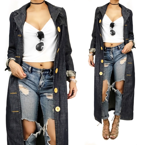 Marc Jacobs Jackets & Blazers - Marc Jacobs denim duster  trench