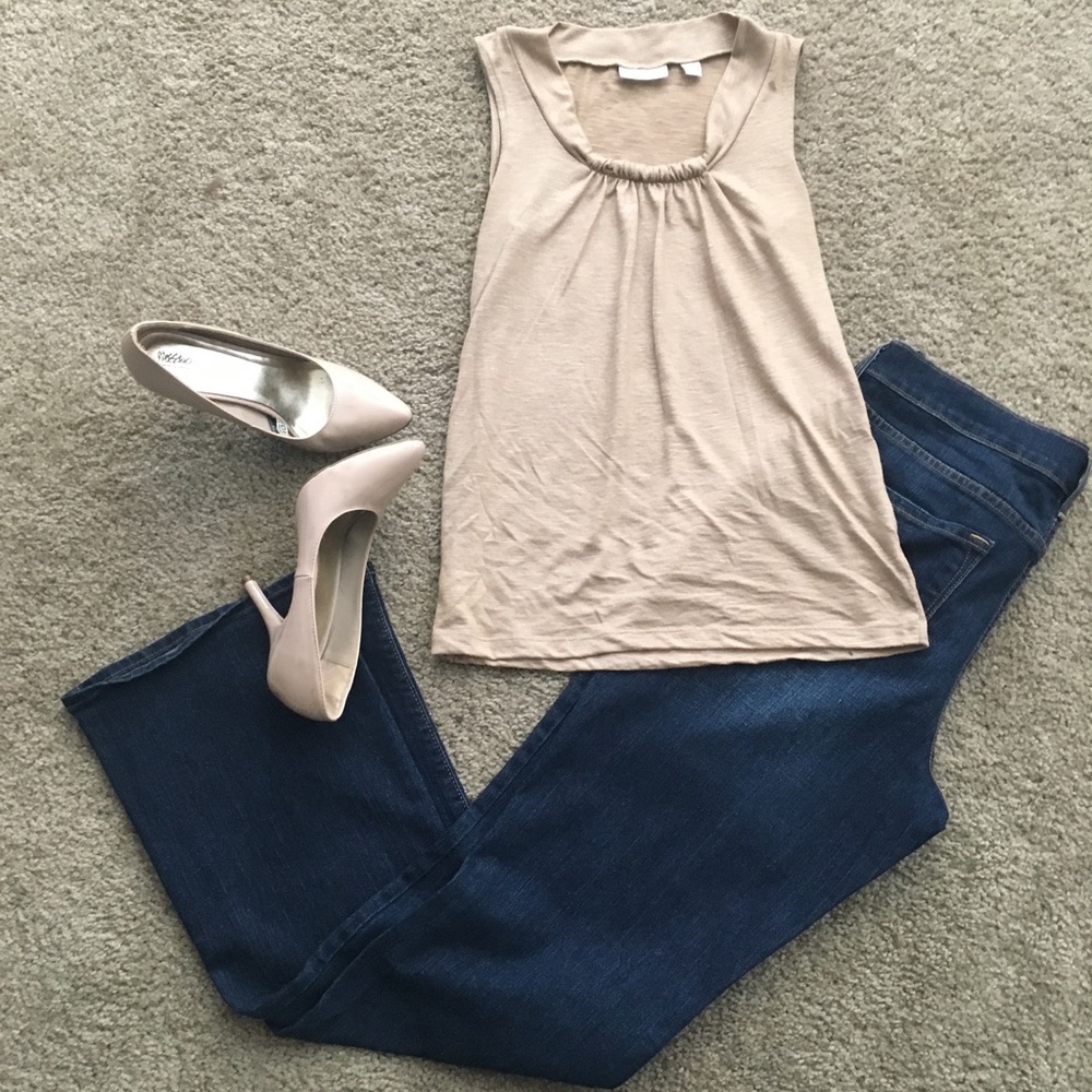 New York & Co Metallic Shell
