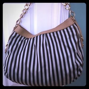 Henri Bendel Centennial Stripe 712 5th Ave Bag