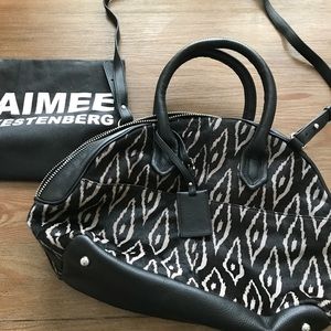 Aimee Kestenberg Steph Calf Hair Satchel