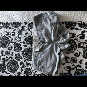 Gray Hollister khaki shorts