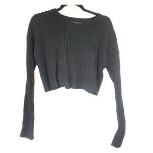 Forever 21 sweater crop top