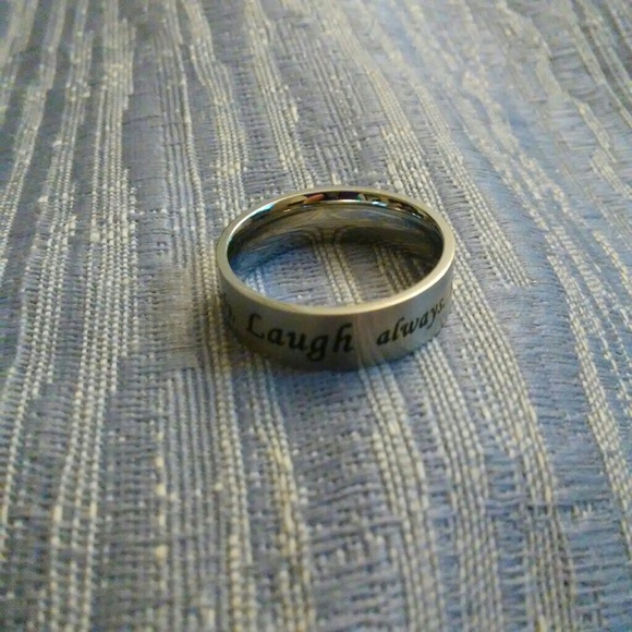 stainless steel ring & necklace set! - Picture 3 of 7