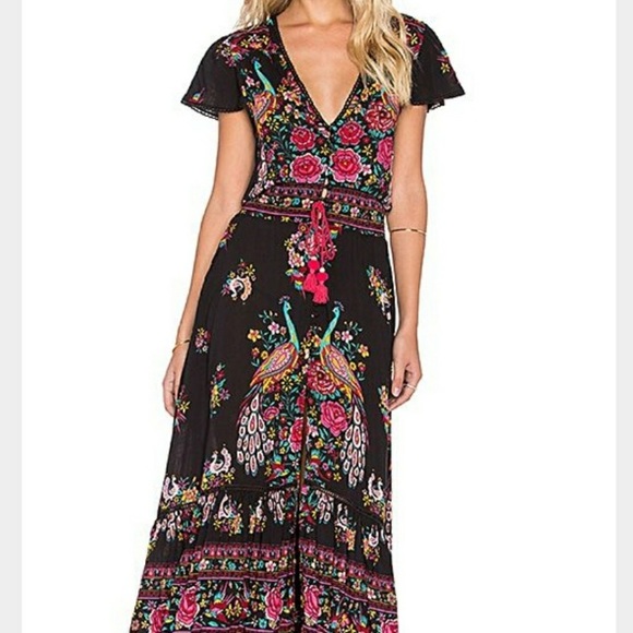 Boho Floral Maxi Dress - Picture 4 of 8