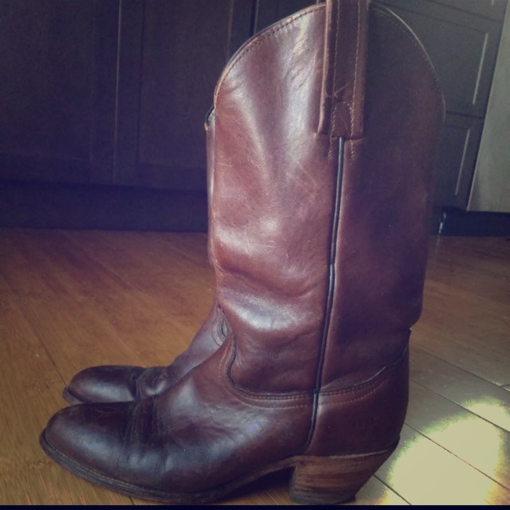 Vintage Frye boots (recently re-soled)