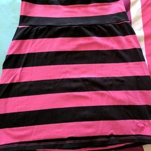 Striped Bodycon Skirt