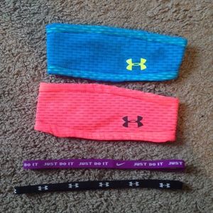 Athletic headband combination
