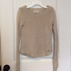 cream abercrombie sweater