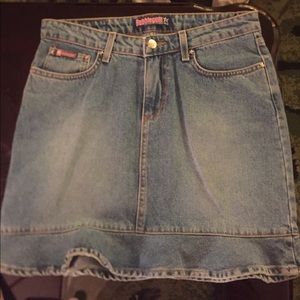 Jean skirt