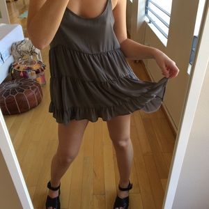 Brandy Melville Jada dress in taupe