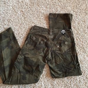 Cammo pants size 7 by Z Cavaricci