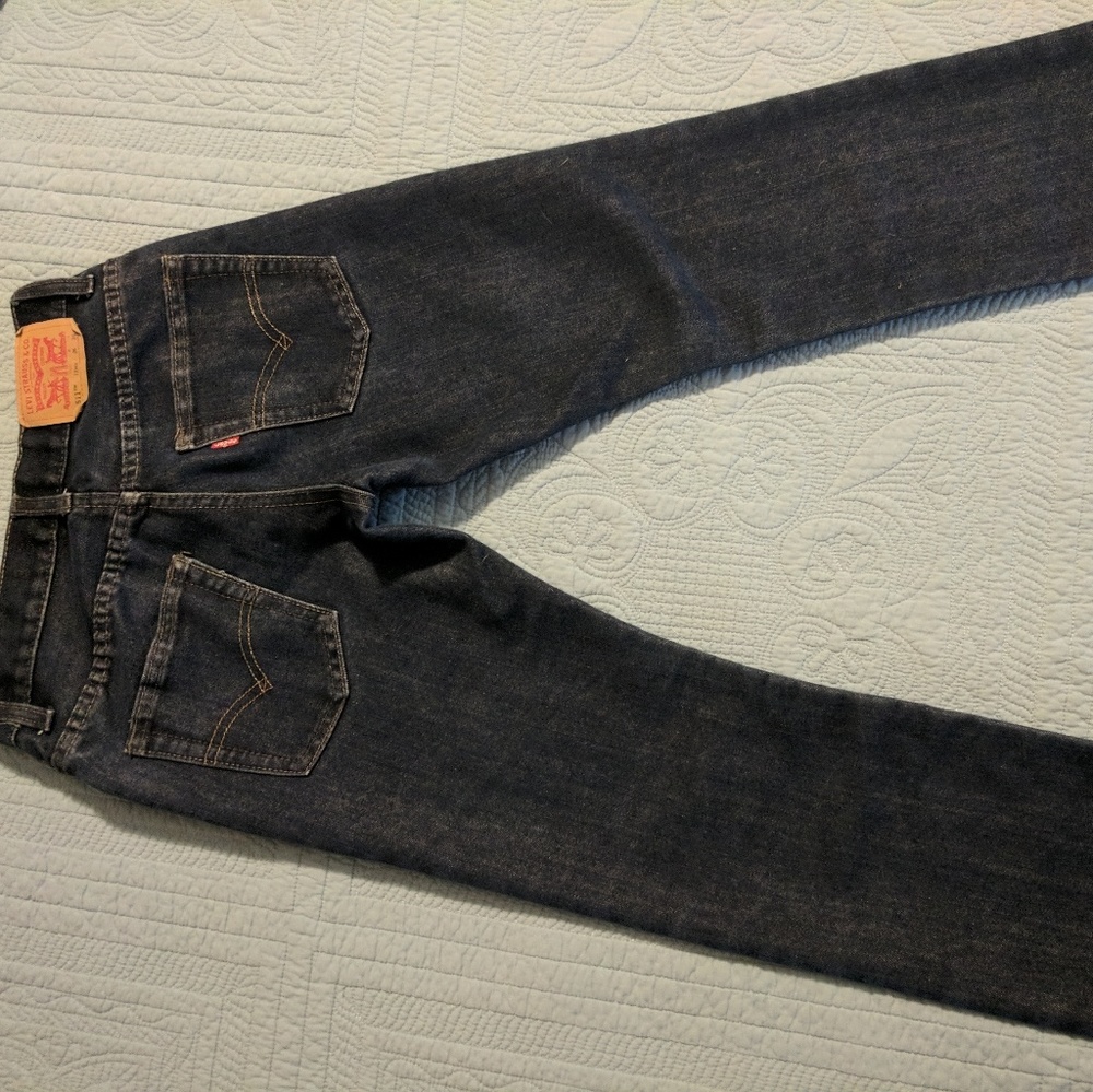 Levi's boys straight leg jeans 26 x 26