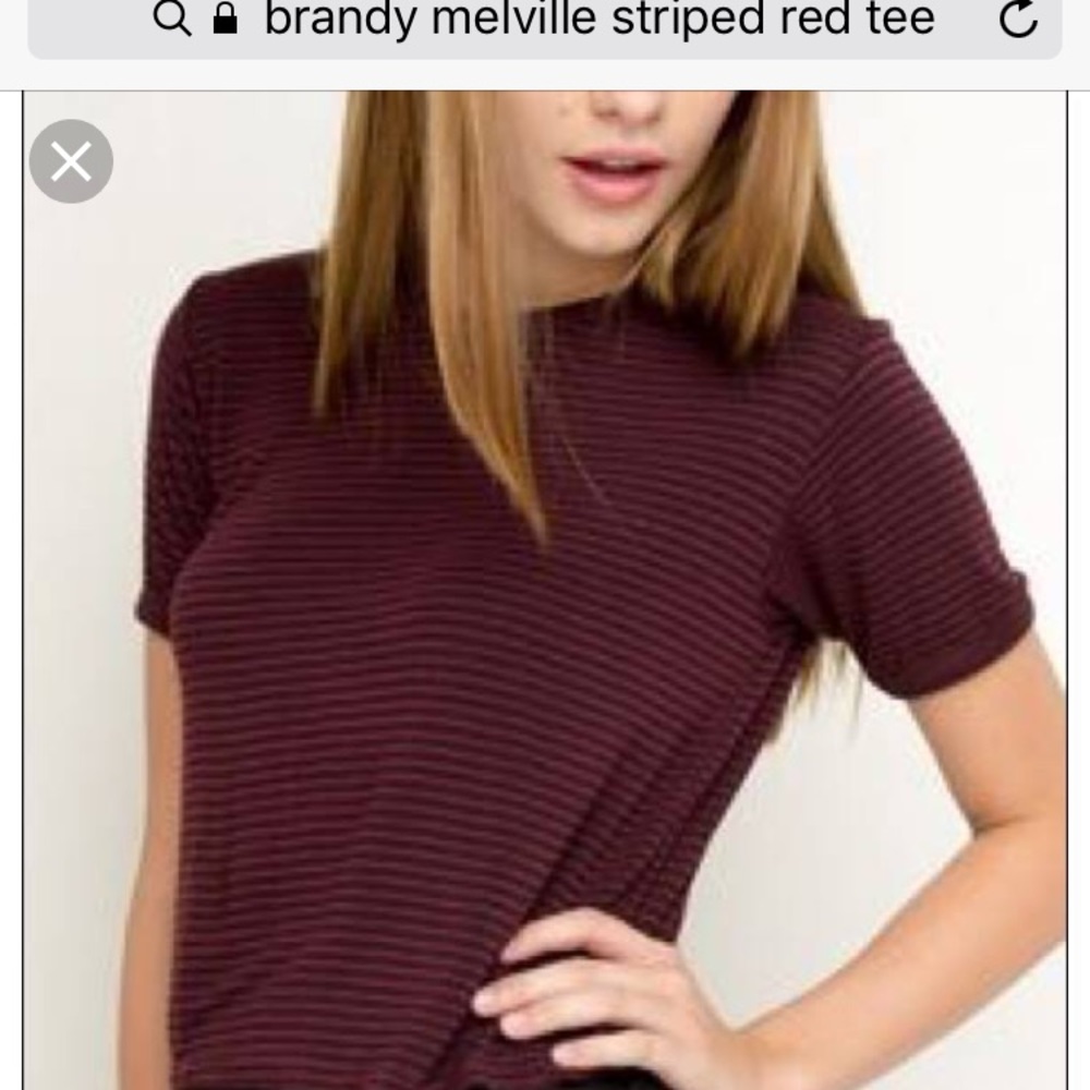 Striped tee