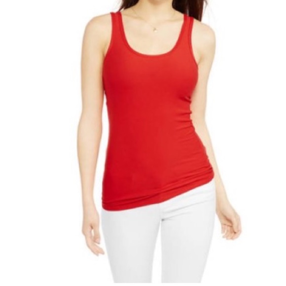 No Boundaries Juniors' Scoopneck Jersey Tank❤️