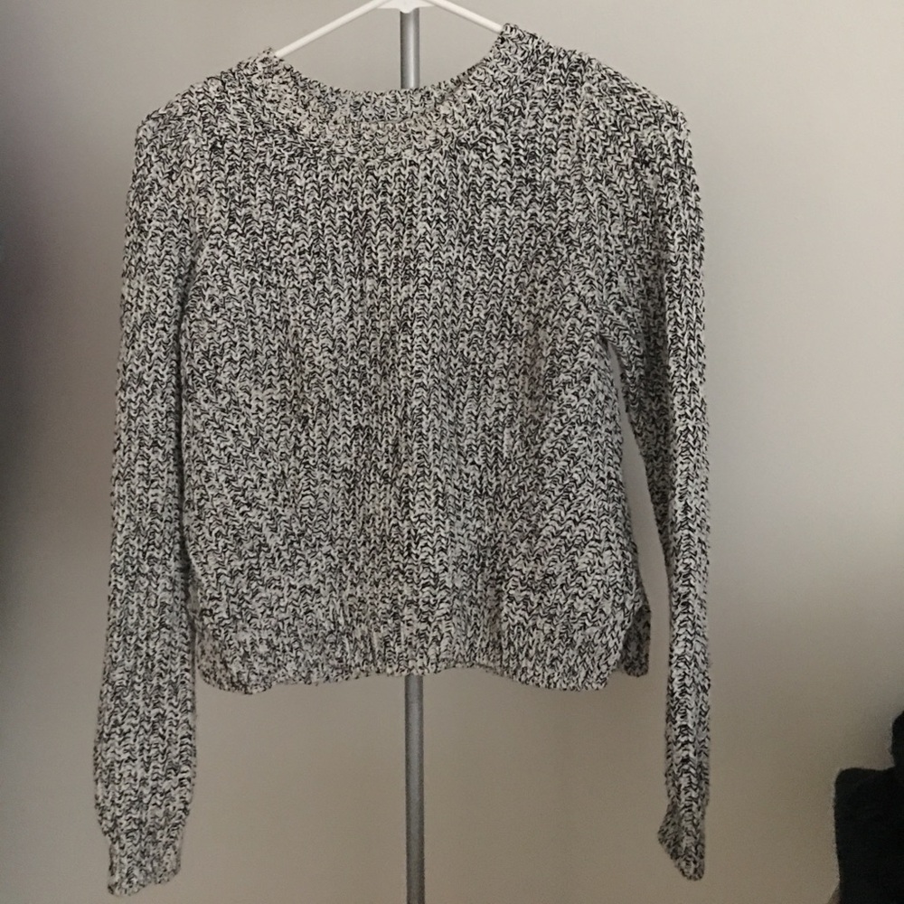 Cropped h&m sweater