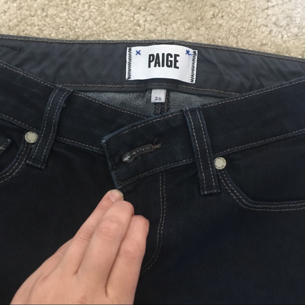 Dark Paige Wash Jeans