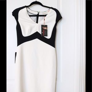 *New with Tags!* Black & White Olivia Pope Dress