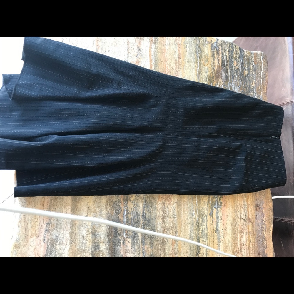 BCBG work skirt. Pin stripped
