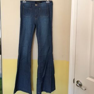 Bell bottom jeans