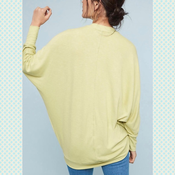 Anthropologie Eri + Ali Deep-V Ribbed Top - Picture 3 of 7