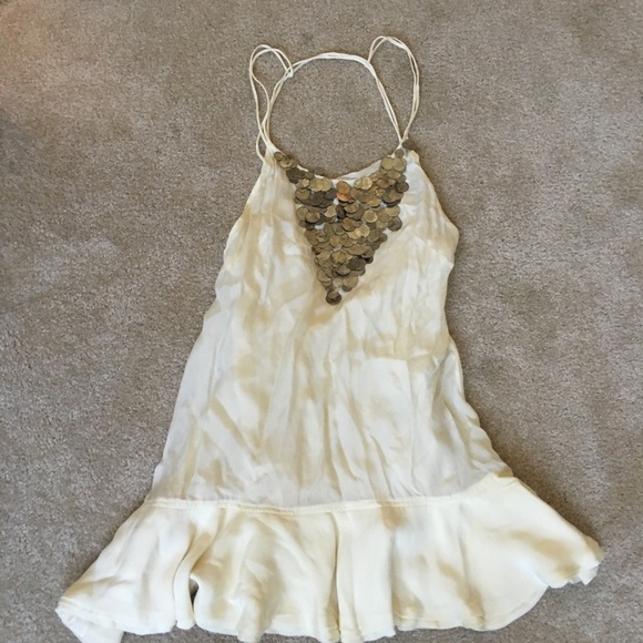 Silk Dress with Embellishment - Picture 3 of 6