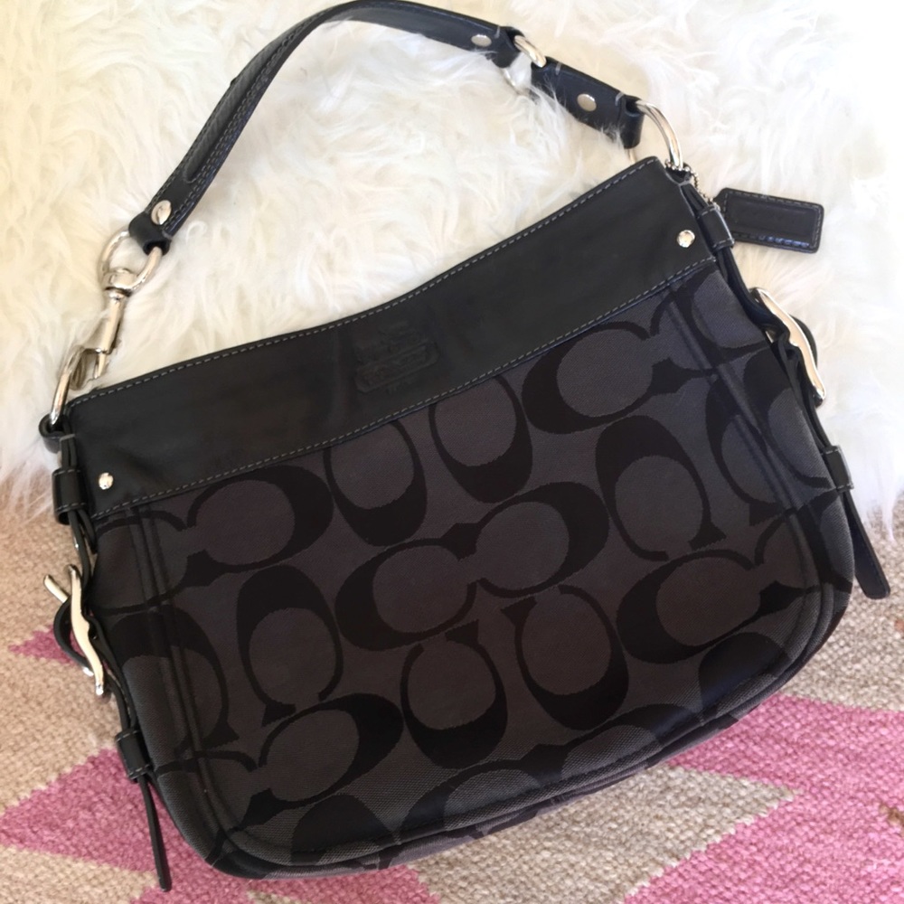 Classic Coach Hobo Handbag
