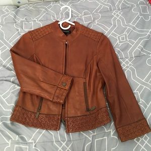 Bebe leather jacket