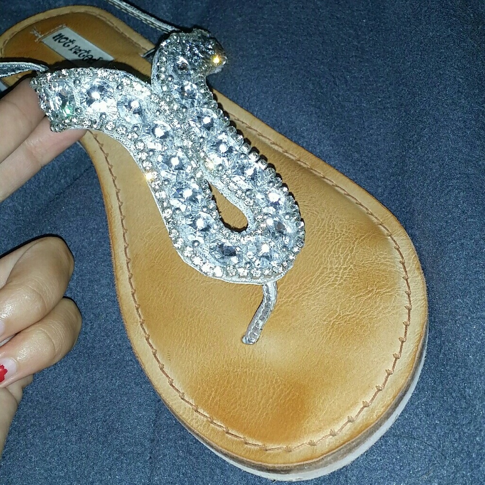 Rine stone sandals