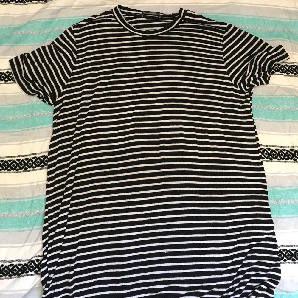 Brandy melville stripped t shirt dress