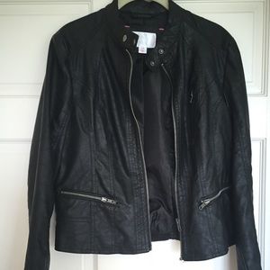 Target leather jacket by Xhilaration