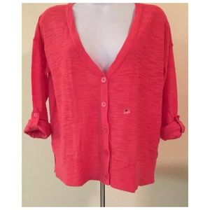 New wt women's Express crop top pink , size M